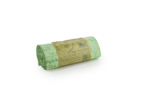 Compostable sack 30 litre, 25 per roll