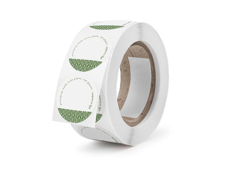 Write-on 45mm compostable sticker