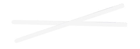 5.5in compostable RCPLA stirrer - opaque