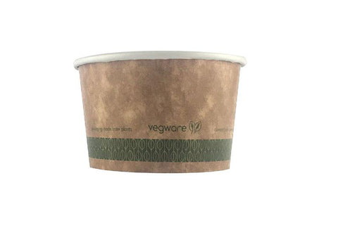 8oz (250ml) paper bowl - kraft
