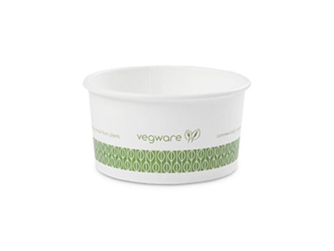 6oz (180ml) paper bowl - white