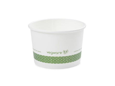 8oz (250ml) paper bowl - white