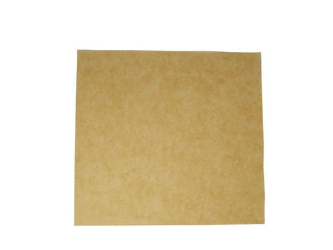 Waxed deli paper 30.5 x 30.5cm - kraft