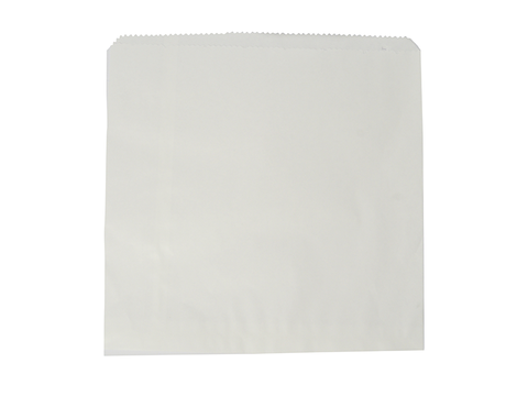 Recycled flat bag 31.7 x 31.7cm - white