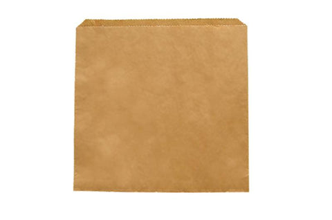 Recycled flat bag 31.7 x 31.7cm - kraft