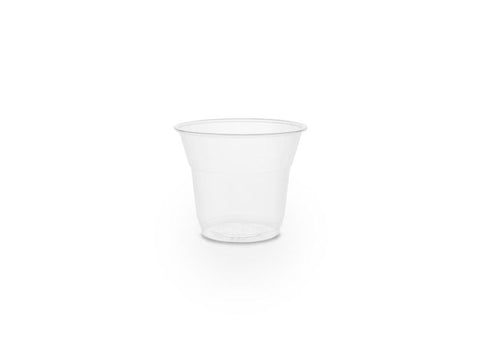 5oz (150ml) slim PLA cold cup - clear/plain
