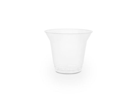 9oz (280ml) standard PLA cold cup - clear/plain