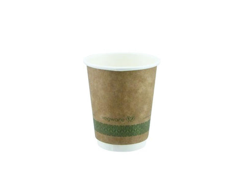 8oz brown kraft hot cup - small lid