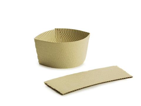 Large soup sleeve (fits 12-32oz paper bowls) - kraft