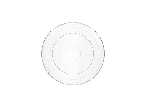 Flat clear PLA cold lid (fits 6-8oz bowls)