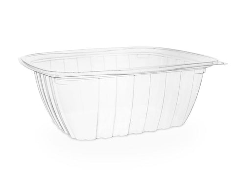 32oz (1000ml) Rectangular container - clear